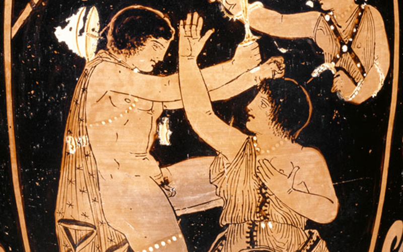 Orestes Killed His Mother, Queen Clytemestra.