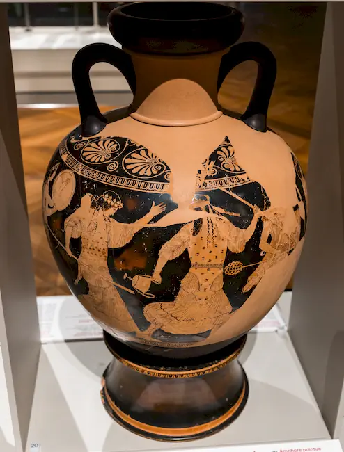Achilles Painter - Arv 987 2 - Dionysos With Satyrs And Maenads - Paris Bnf Cabmed 357 - 