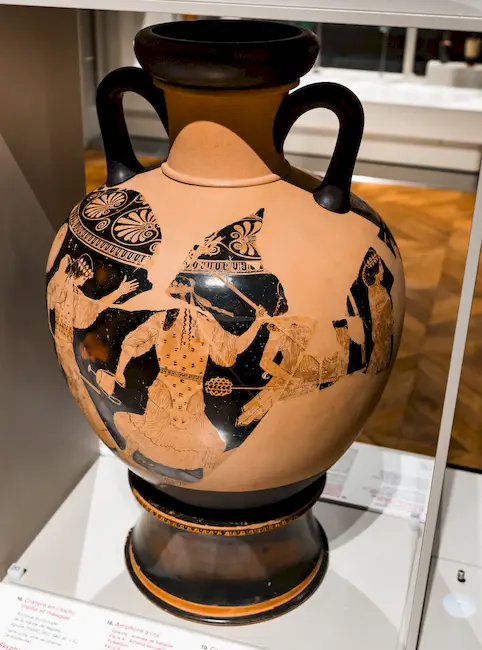 Achilles Painter - Arv 987 2 - Dionysos With Satyrs And Maenads - Paris Bnf Cabmed 357 - 
