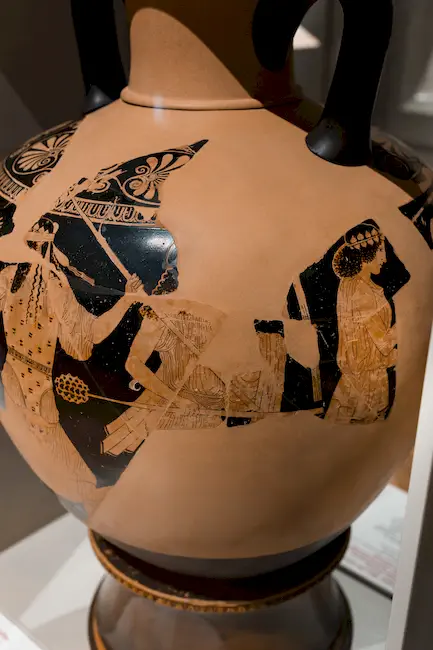 Achilles Painter - Arv 987 2 - Dionysos With Satyrs And Maenads - Paris Bnf Cabmed 357 - 