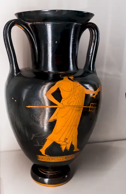Achilles Painter - Arv 988 11 - Poseidon - Draped Youth - Paris Bnf Cabmed 363 - 