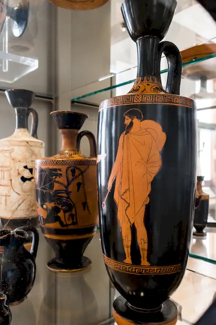 Achilles Painter Arv 993 81 Female Figure And Hermes 