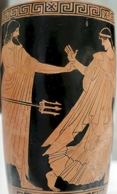Poseidon Pursuing Met 