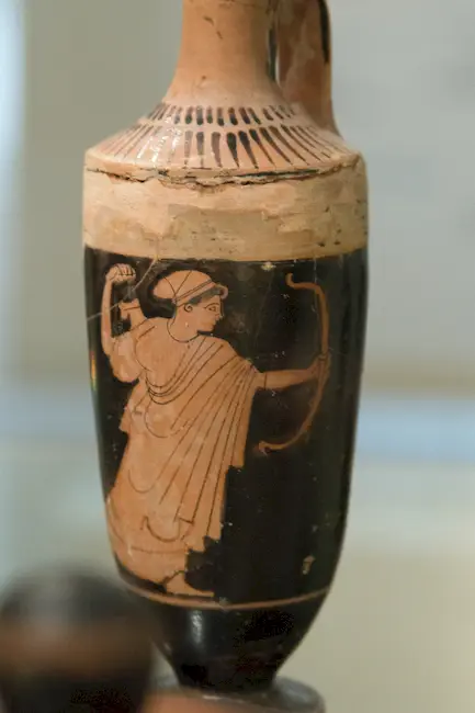 Artemis With A Bow, Aischines Painter, 460-450 Bc, Prague Nm-Hm10 767, 