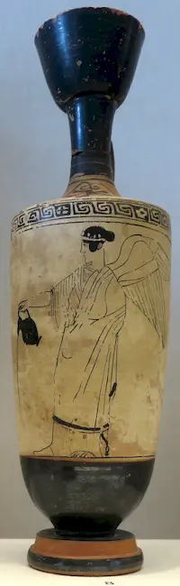 White-Ground Lekythos In The Manner Of The Aischines Painter, California Palace Of The Legion Of 