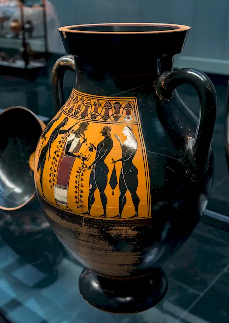 Amasis Painter - Abv 151 Extra - Menelaos Recovering Helena - Dionysos With Youths - München As 1383 - 