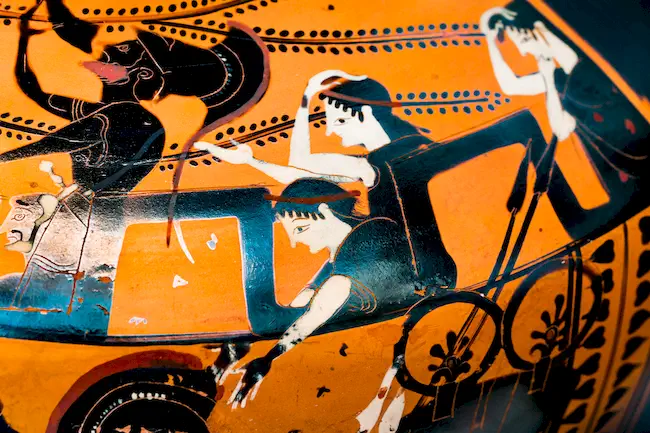 Close To The Antiope Group - Abv 362 27 - Achilles Killing Troilos - München As 1700 - 
