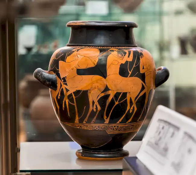 Argos Painter - Arv 288 2 - Herakles Visiting Pholos - Roma Mnevg 868 - 