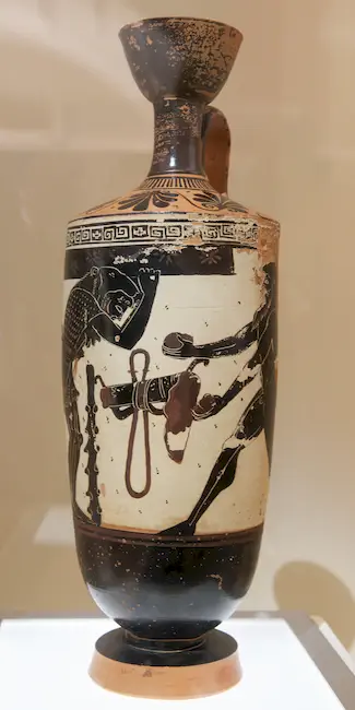 Herakles And Atlas Athena Painter Nama A1132 