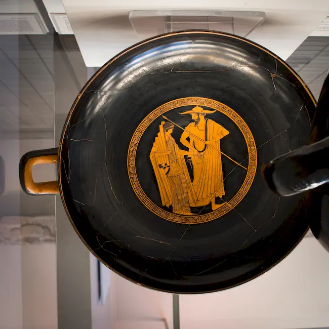 Brygos Painter Arv 369 2 Man Leading Woman - Quarrel And Vote For The Arms Of Achilles 