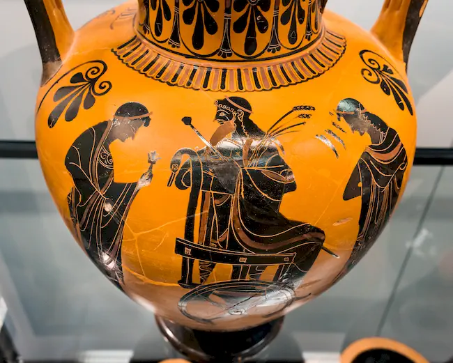 Connected With The Chiusi Painter - Abv Extra - Triptolemos Between Persephone And Demeter - München As 1539 - 