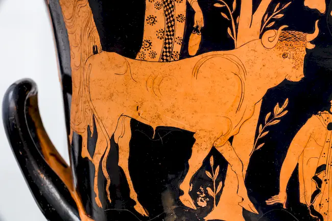 Manner Of The Dinos Painter - Arv Extra - Theseus And The Bull - Leda And The Egg - Montesarchio Mandsc 28443 - 
