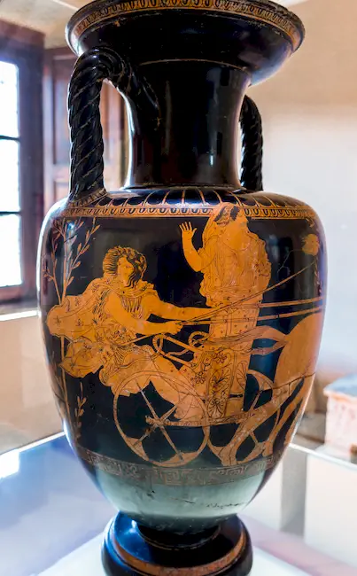 Manner Of The Dinos Painter Arv 1157 25 Pelops Abducting Hippodameia - Women Fleeing To Man 