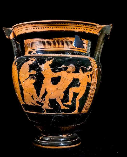 Comparable To The Group Of Polygnotos Arv Extra - Death Of Talos - Draped Youths 
