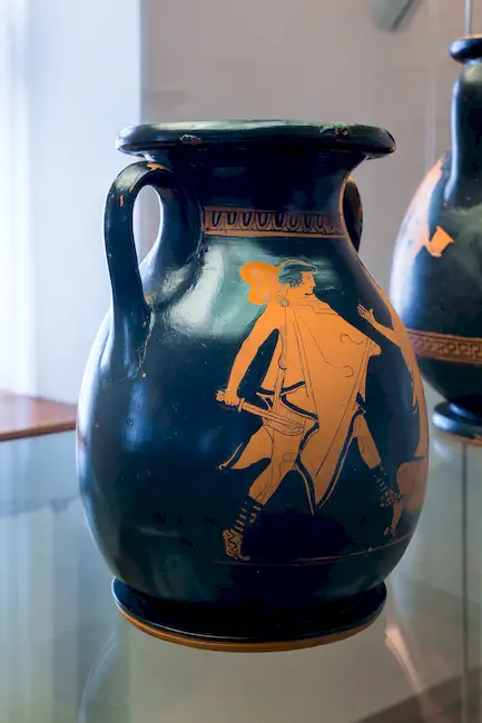 Recalling The Hasselmann Painter Arv 1139 2 Youth Pursuing Woman - Draped Youth 