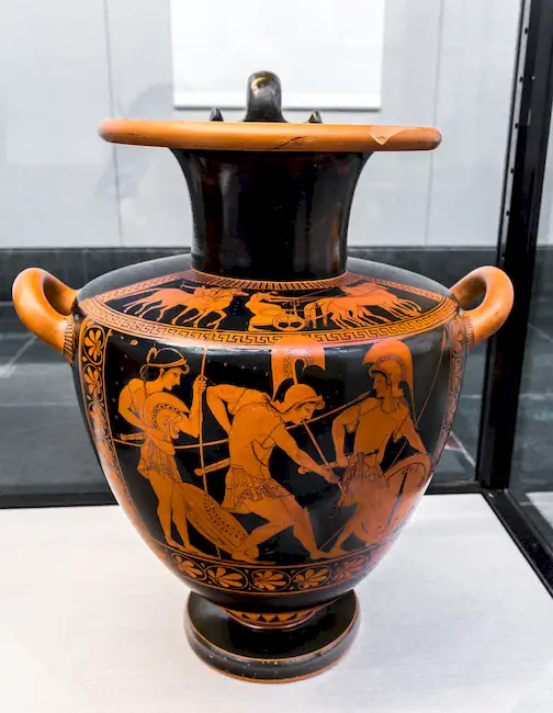 Hypsis Arv 30 1 Young Riders And Charioteer - Three Amazons Arming 