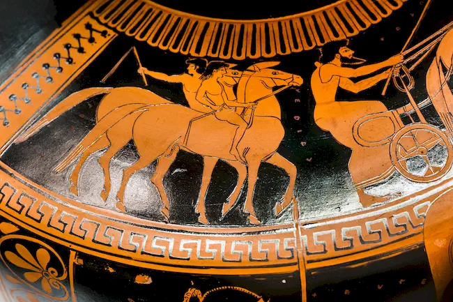 Hypsis - Arv 30 1 - Young Riders And Charioteer - Three Amazons Arming - München As 2423 - 