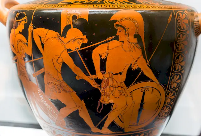 Hypsis Arv 30 1 Young Riders And Charioteer - Three Amazons Arming 