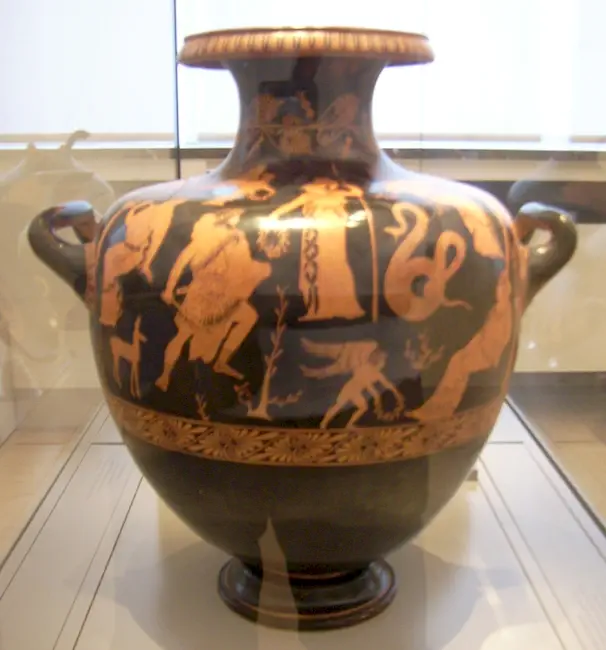 Red-Figure Hydria By The Kadmos Painter Antikensammlung Berlin 