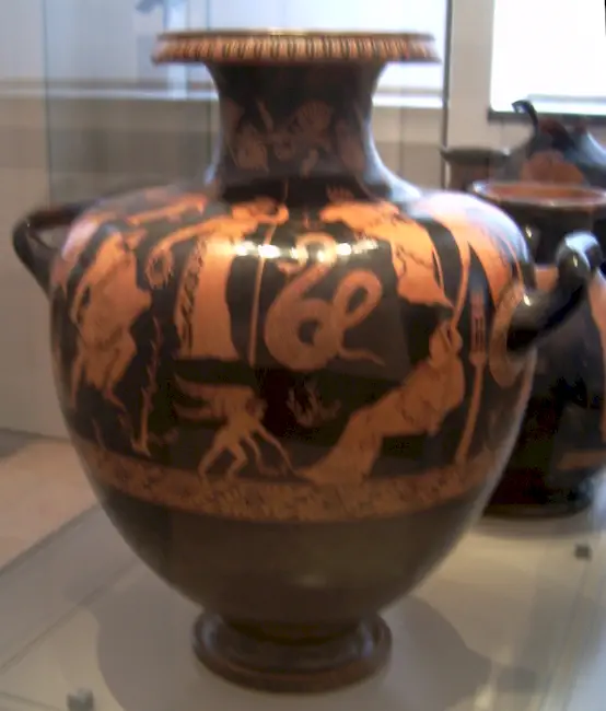 Red-Figure Hydria By The Kadmos Painter Antikensammlung Berlin 