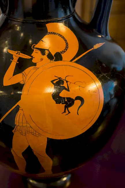 Kleophrades Painter Arv 183 8 Warrior And Woman 