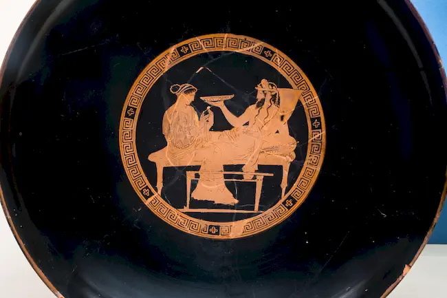 Kodros Painter Arv 1269 3 Hades And Persephone At Symposion - Gods At 