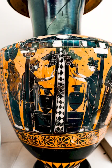 Leagros Group - Abv 365 71 - Dionysos And Ariadne With Hermes And Women - Women At Fountainhouse - London Bm 1837-0609-53 - 