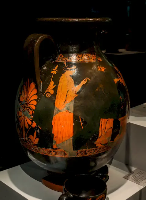 Niobid Painter Arv 604 49 Apollon With Leto And Artemis - Three Maenads 