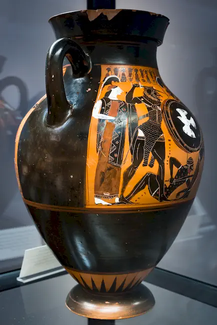 Painter Of Munich 1379 - Abv 303 1 - Herakles And Geryoneus - Herakles And Kyknos - München As 1379 - 