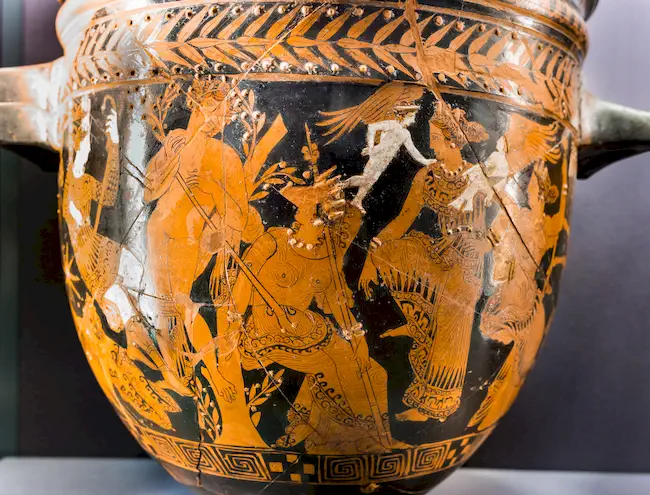 Painter Of The Athens Wedding - Arv 1318 - Judgement Of Paris - Apollon And Aphrodite With Goddesses - Wien Khm As Iv 1771 - 