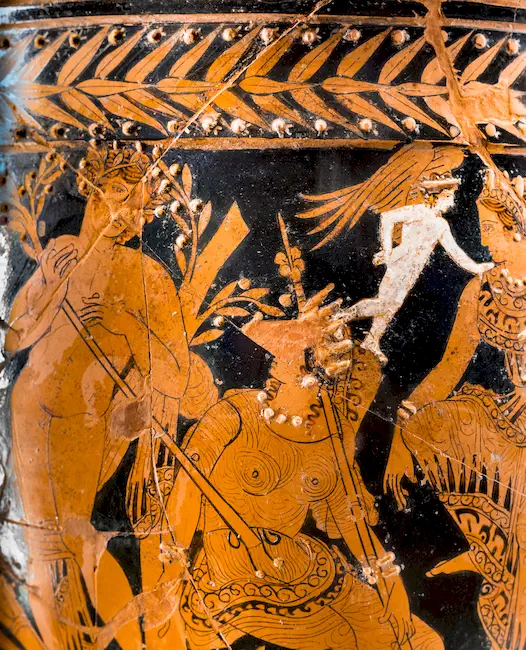 Painter Of The Athens Wedding - Arv 1318 - Judgement Of Paris - Apollon And Aphrodite With Goddesses - Wien Khm As Iv 1771 - 