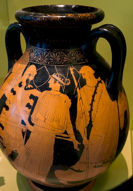 Painter Of The Birth Of Athena Arv 494 3Extra Boreas And Oreithyia - Theseus And Aigeus 