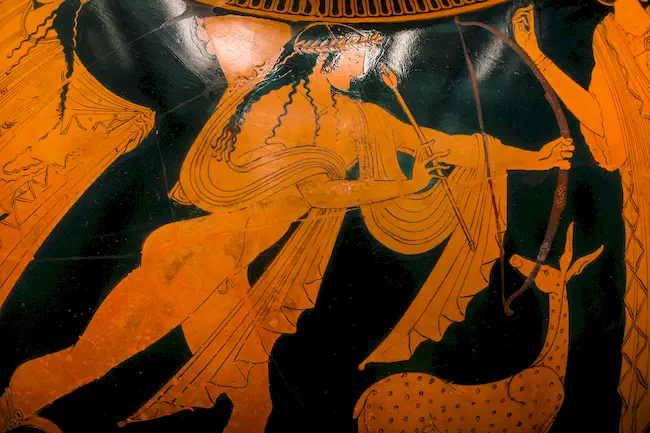 Pan Painter Arv 556 101 Apollon And Idas Fighting For Marpessa 