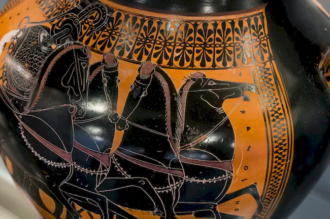 Priamos Painter - Abv 330 Extra - Athena In Quadriga - Fight - Frankfurt Am - 