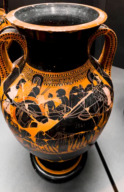 Priamos Painter - Abv 330 1 - Amphiaraos Departing - Artemis Mounting Chariot - Chiusi Man 1794 - 